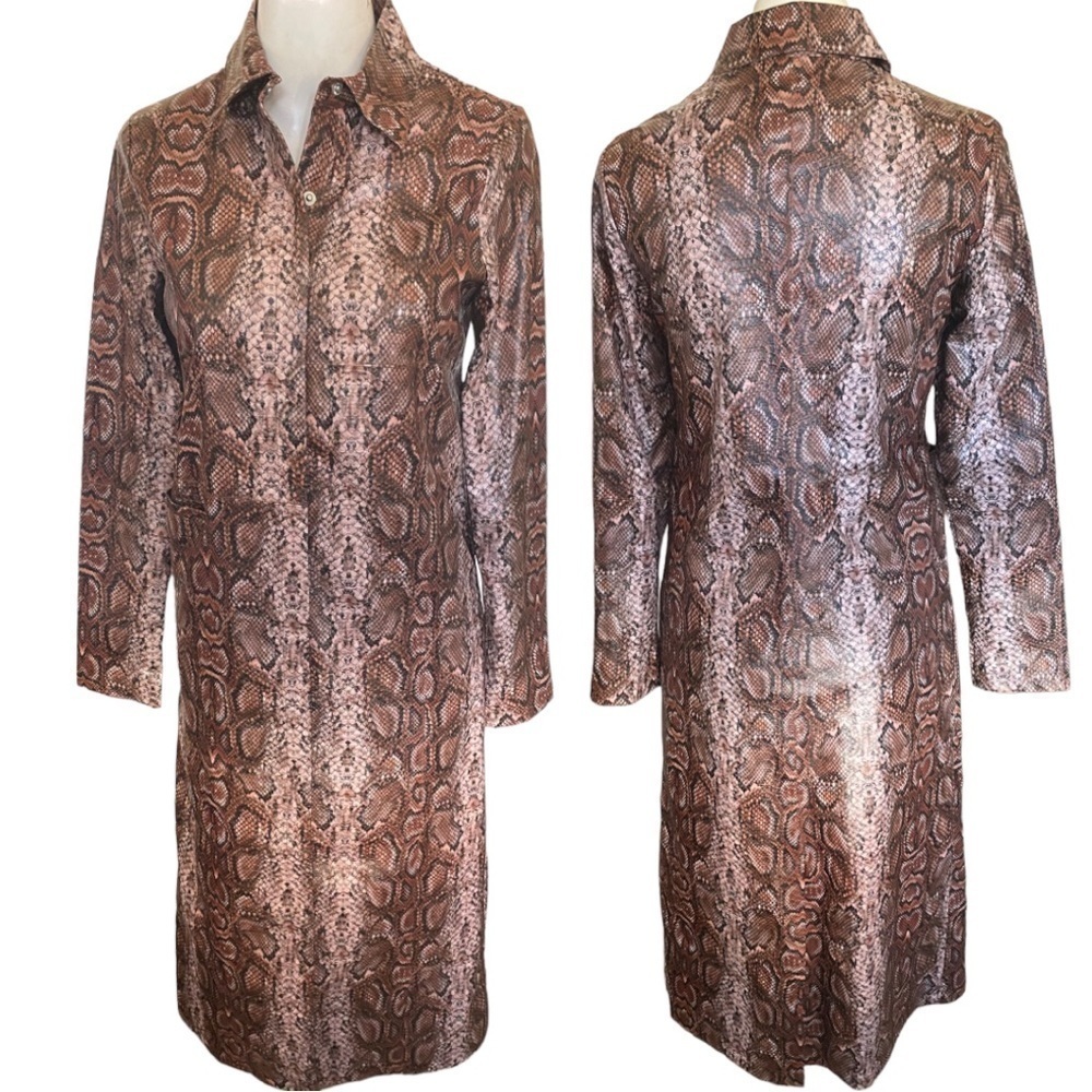 I.Am.Gia Snakeskin Print Coat Size XXS (0-2) - Picture 2 of 13